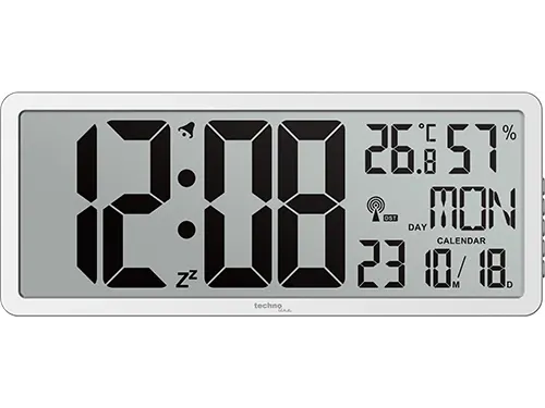 Wandklok Technoline WS 8135 digitaal 367x157x24 mm