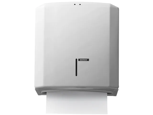 Handdoekdispenser Katrin medium wit 988113