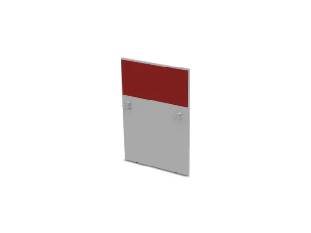 cache de banque d'accueil MP-gris clair BN4011-rouge