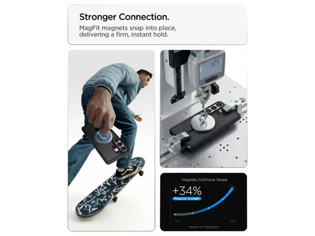 Spigen Galaxy S26 Ultra Hoes Hybrid Zwart