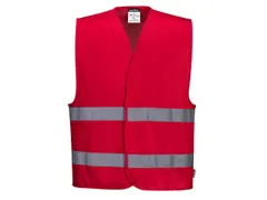 Portwest F474 verkeersvest, rood, maat L/XL, per stuk