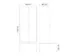locker met bank,voor scheiding van kleding,HxBxD 2120x800x815mm,2vak