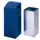 Afvalverzamelaar 76 Liter 890x380x380mm Sticker Papier Blauw