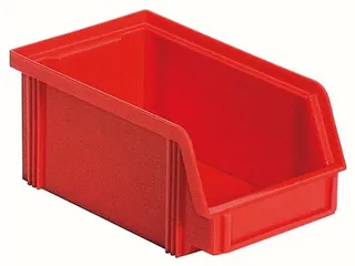 Zichtbak Hxbxd 77x100x170/140mm Pe Rood - 1
