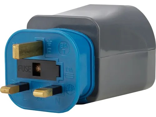 Reisstekker Brennenstuhl adapter wereld 150 landen met aarding zwart