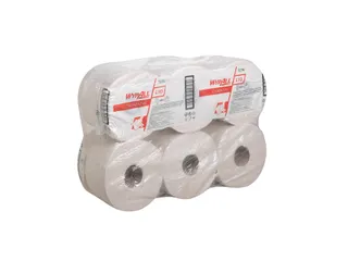 Poetsrol WypAll L10 essential 1-laags 300m wit 7276 - 1
