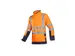 Softshell hi-vis Sioen Playford 9633, orange/bleu marine, taille 3XL,