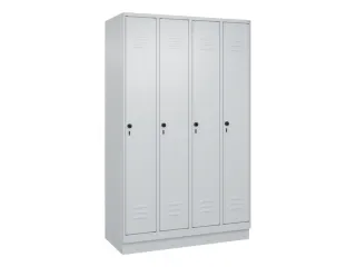 locker voor scheiding van kleding,HxBxD 1950x1200x500mm,4vak - 1