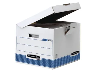 Opbergdoos R-kive Prima Flip Top Kubus Blauw 350x293x370mm - 1