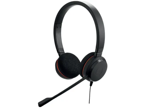 Jabra Evolve 20 Headset Bedraad USB Type-C / USB Type-A Zwart