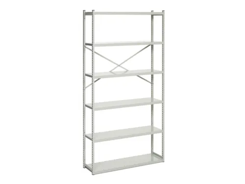 ESD-stelling,grondveld,HxBxD 2000x824x400mm,vakl. 150kg,eenzijdig