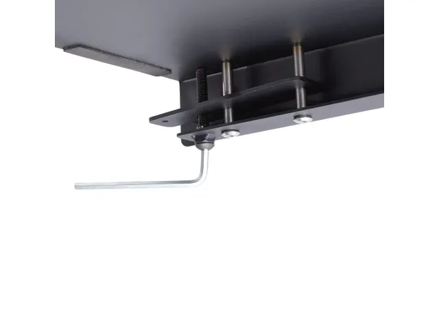 Metalen Bureaublad met Klembevestiging voor Hoek- en L-Vormige Bureaus