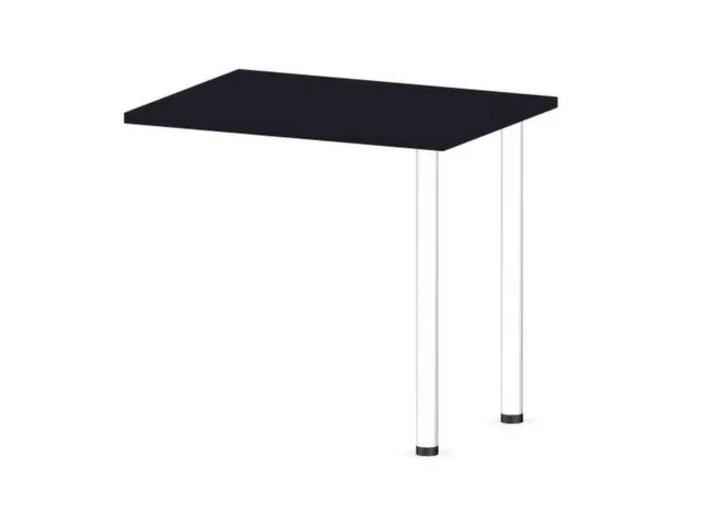 aanbouwtafel,i.h.v.,HxBxD 720-840x800x600mm,CC-zwart