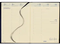 schoolagenda Bretime Lima, zwart, 2026-2027