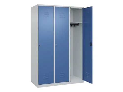 locker,HxBxD 1850x1200x500mm,3vak,vak B 400mm,cil.-slot
