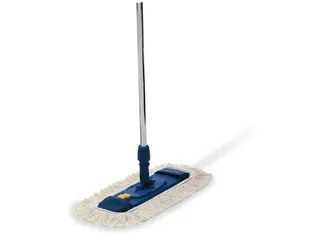 brede mopset,B 400mm,katoen-mop,aluminium-steel,mop wit - 1