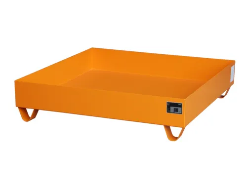 Systeem-Opvangbak 4x 200l Opvangvol. 230l 285x1200x1200mm Ral 2000
