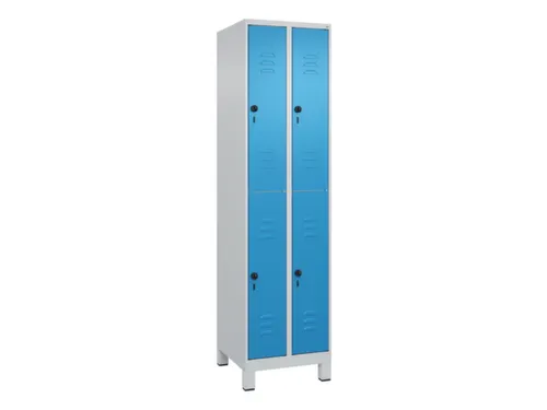 dubbeldekse locker,HxBxD 1950x500x500mm,2x2vak.,vak B 250mm