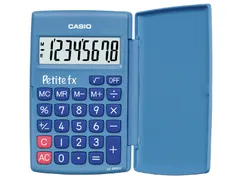 Rekenmachine Casio basisschool blauw LC-401LV-BU