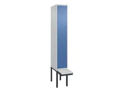 locker voor scheiding van kleding,HxBxD 2120x300x815mm,1vak