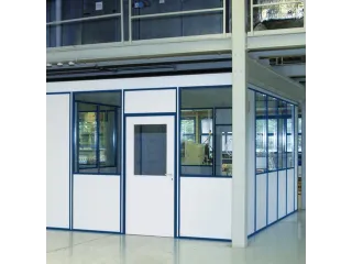 Loodskantoor Basismodel 2690x6100x2050mm Profiel Ral5010 - 2