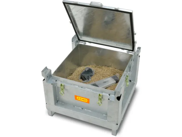 récipient de stockage lithium-ions,120l,HxlxP 580x715x715mm