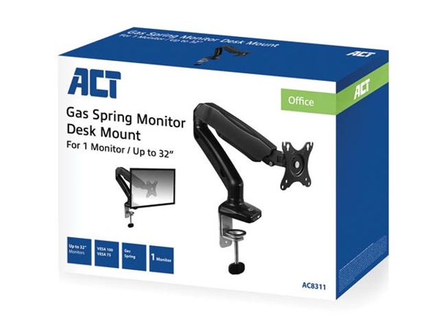 HUANUO Dubbele monitormontage tot 32 inch schermen, grotere HUANUO Dubbele monitormontage tot 32 inch schermen, grotere