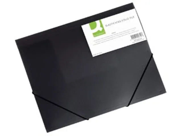 Elastomap A4 Mat Met Drie kleppen PP 400 Micron Zwart