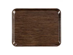 Roltex Dienblad Antislip Houtlook Melamine Casino 43x33cm