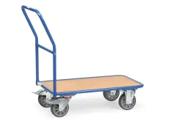Magazijnwagens 2100 Houten Plaat 400kg 850x500mm Ral5007