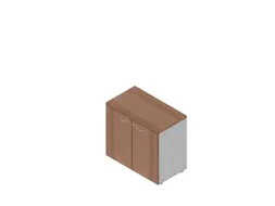 kantoorkast,HxBxD 730x800x450mm,1xhouten vloer,2ordnerhoogte