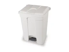 Afvalbak 45 liter HxBxD 600x398x410mm PP wit