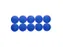 Magneet MAUL Solid 38mm 2500gr blauw 10 stuks
