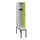 locker met bank,HxBxD 1950x300x815mm,1vak,vak B 300mm,draaigrendel