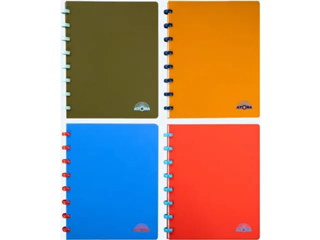 Nature schrift A5 144 bladzijden gelijnd assorti
