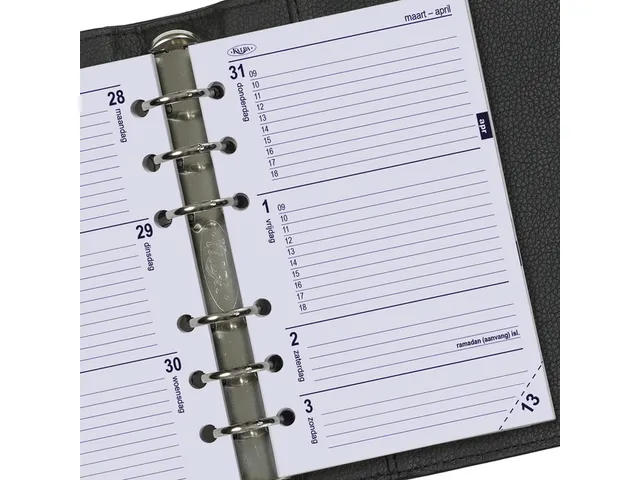 Agendavulling 2026 Kalpa Senior 7dagen/2pagina's