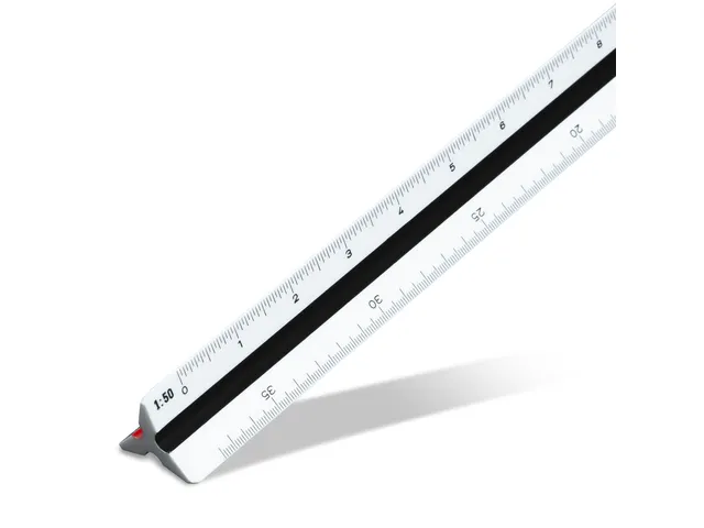 Schaalstok Aristo 30 cm 1:20:25:50:75:100:125