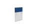 cache de banque d'accueil p. table de bureau Bl-blanc BN6016-bleu