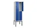 dubbeldekse locker,HxBxD 2120x600x500mm,2x2vak.,vak B 300mm