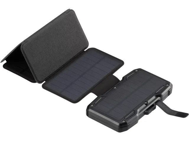 421-05 SANDBERG 5-Panel Powerbank solar 10.000 mA draagbaar zwart