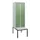 locker met bank,HxBxD 1950x600x815mm,2vak,vak B 300mm,cil.-slot