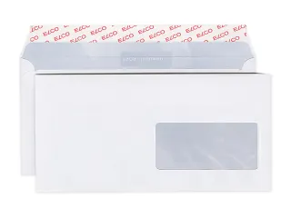 envelop Office FSC C5/6 80 gram met venster rechts wit 50 stuks - 1
