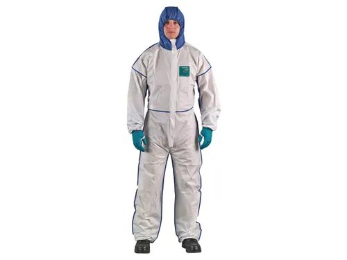Ansell Alphatec 1800 Comfort disposable overall, wit, maat XL, per stu