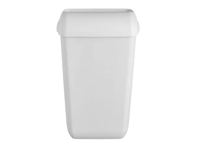 OUTLET Afvalbak 441404 kunststof mat wit 43 Liter