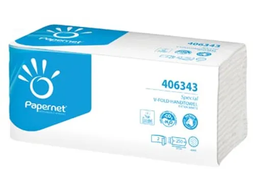 Papernet Handdoeken 406343 Extra Wit 2-Laags V-Vouw