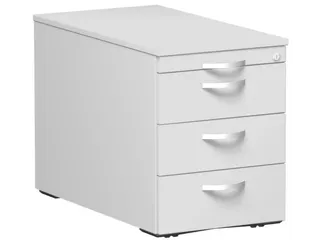 mobiel ladeblok,HxBxD 570x430x800mm,4lade(n),lichtgrijs - 2