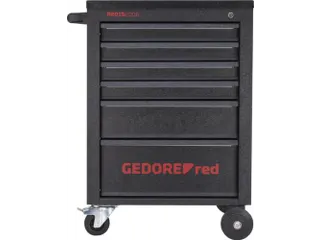 R21560005 Gereedschapsset in MECHANIC werkplaatswagen zwart 129-delig - 1