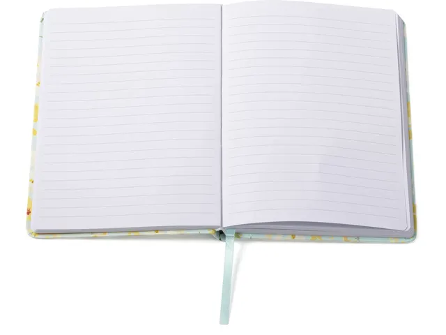 Notitieboek Eccolo Floral Notes lijn ca 15x20cm 80gr 256 pag.