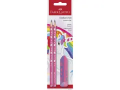 Coffret de crayons Faber-Castell Licorne 3 pièces 2x HB crayon graphi