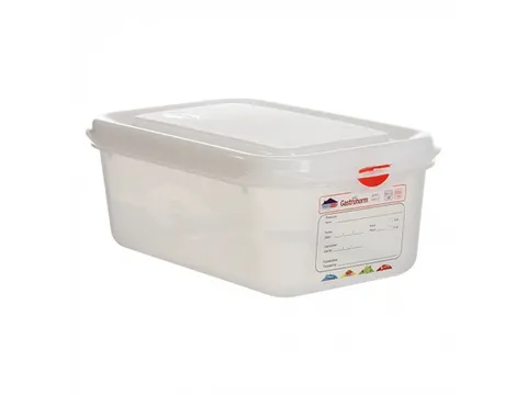 Denox Gastronorm Voedseldoos 2.8 liter 1/4 GN 100mm 265x162mm